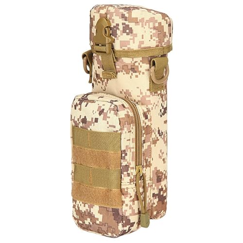 Pochette bouteille d'eau molle Desert Digital pour sac à dos tactique de 32-40 oz