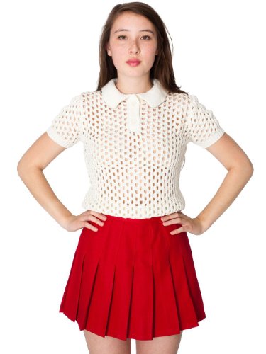 American Apparel Women's Tennis Skirt Size XS American Beauty