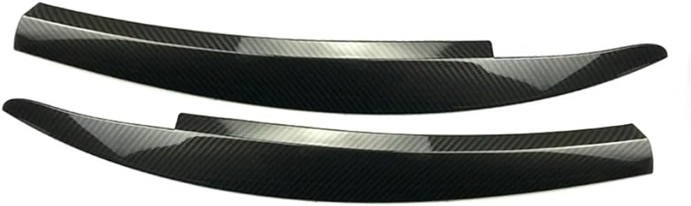 New Protective Front Headlight Eyelids Compatible with VW Scirocco 2008-2017 (Carbon Look)
