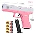 AngelReally Soft Bullets Toy Gun Pistol Toy Gun with Jump Ejectinging Magazine Education Toy Model