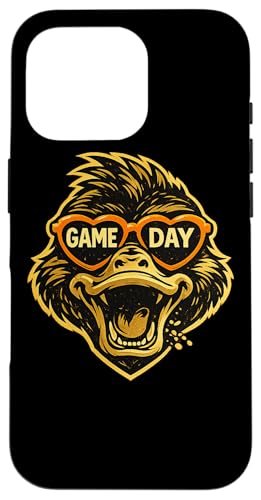 Funny Hockey Duck Game Day Vintage Shirt Fans �X�}�z�P�[�X iPhone 16 Pro �p
