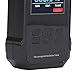 EMF Meter Magnetic Field Electric Field Radiation Dosimeter Geiger Counter Wide Application Portable Design for Industrial Equipment Detection Black