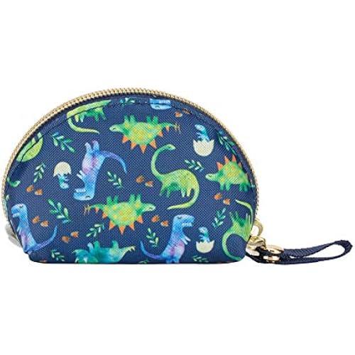 Itzy Ritzy Everything Storage Pouch, Zipper with Snap Handle (Dinosaur)