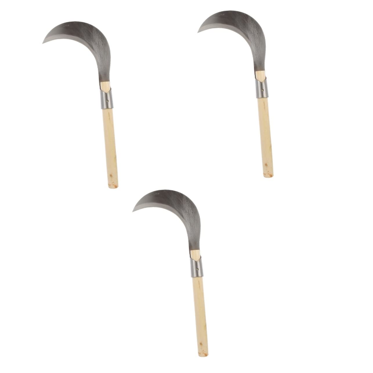 Falce Falci in acciaio al manganese Attrezzo da giardinaggio multiuso Attrezzi da giardinaggio Accetta Canna da zucchero Fornitura agricola in legno Attrezzo da giardinaggio Diserbatore manuale Falci