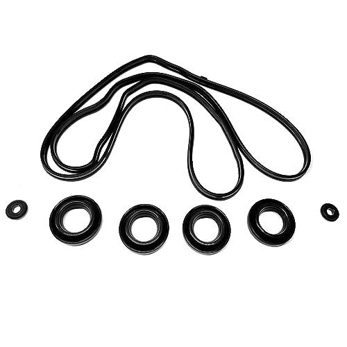 Image of Valve Cover Gasket Set VS50776R Replacement for Toyota Corolla Matrix Vibe Fits for Scion IM XD 1.8L L4 Gas DOHC N /A 2ZR-FE 2ZR-FAE 2008 2009 2010 2011 2012 2013 2014 2015 2016 2017