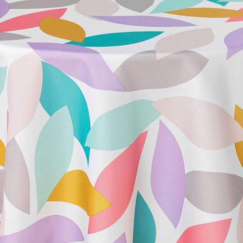 Douceur d'Intérieur Suave Interior, Mantel Redondo (diámetro 180 cm) Fantasia, Poliéster Impreso