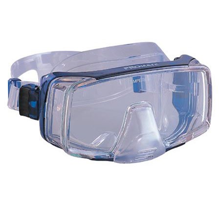Promate Hornet Tri-View Scuba Dive Purge Mask, Pink