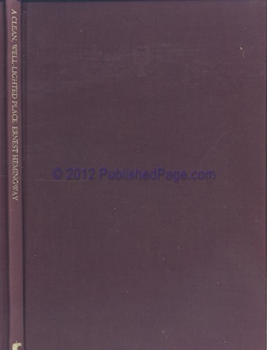 A Clean Well Lighted Place