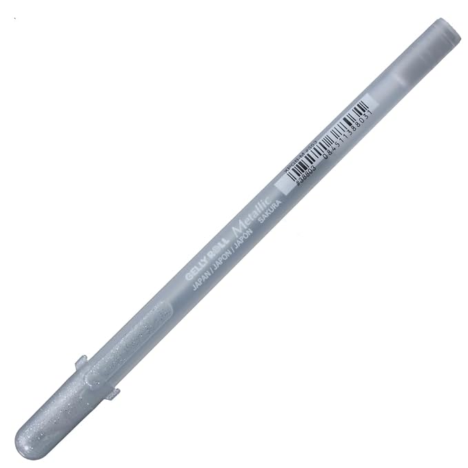 Sakura of America Gelly Roll Metallic Medium Point Pen Open Stock-Silver