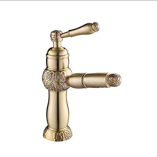 Tous robinets de bassin noir FANDIAO en bronze pour éliminer fuites et calcaire