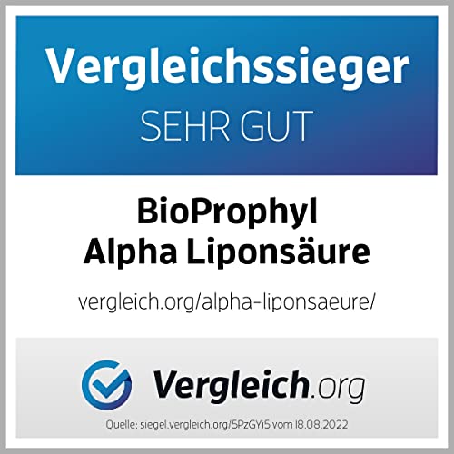 Alpha-Liponsäure BioProphyl Alpha Lipon 300 mg – Pflanzliche Kapseln