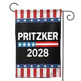 12x18 Jb Pritzker For President 2028 Yard Flags Double-Sided Sign Holiday Party House Outdoor Home Banner