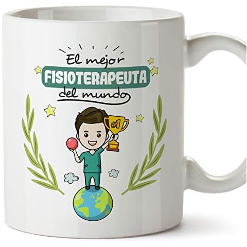 MUGFFINS Taza Fisioterapeuta Hombre (Mejor del Mundo) Cover