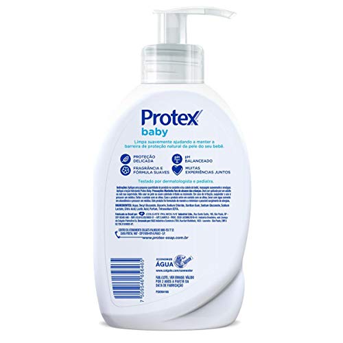Sabonete Líquido Bebê Protex Baby Delicate Care 400ml