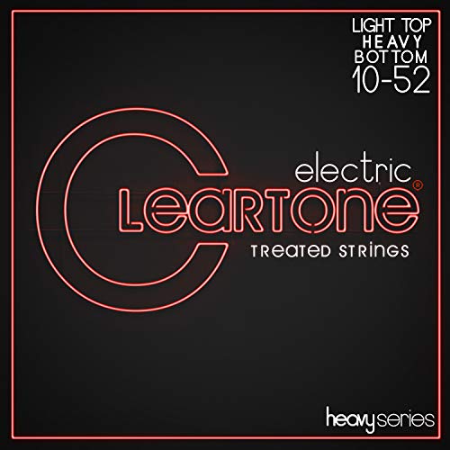 Cordes Cleartone Monster Heavy 10-52 pour guitare électrique