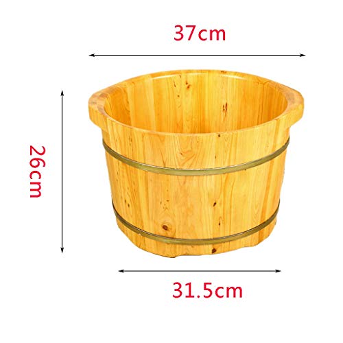 Tina de Madera para Masaje de Pies de Cedro miniatura 5