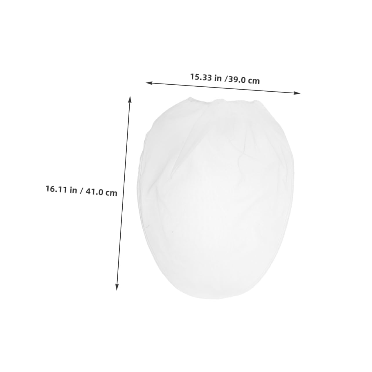 6pcs 2 Gallon Paint Strainer Bags with Elastic Opening Polyester