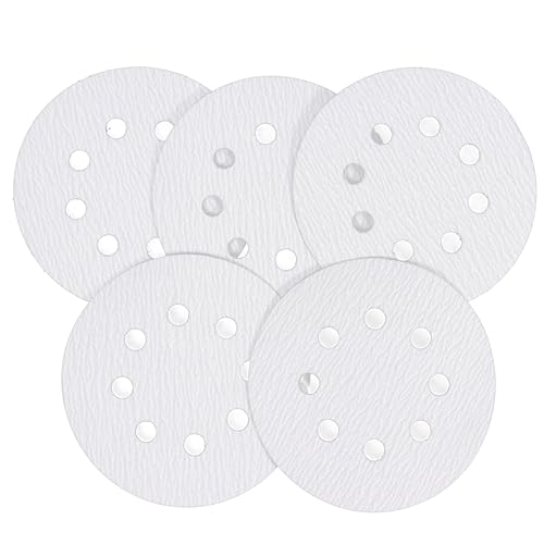 ビルディ 木工用サンディングディスクペーパー 125mm SDW125-120WA マジックタイプ 粒度120 中仕上用 5枚入 木工仕上げ 塗装前の下地処理 各種金属製品のサビ落とし