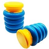 SSR-204-40 Springs Helper | Bump Stops Fit for Chevrolet/GMC Tahoe/Suburban/Yukon 1500 | Chevrolet Express 1500 | GMC Savana 1500 | Rear Leaf Spring Suspension Kit | Set of 2