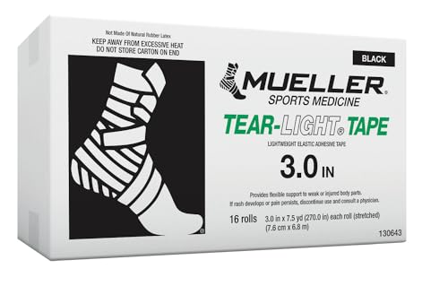 �~���[���[(Mueller) �e�B�A���C�g�e�[�v �u���b�N Tear light Tape Black 76mm [16����] �\�t�g�L�k�e�[�v �`�[���p�b�N 130643 �u���b�N 76mm
