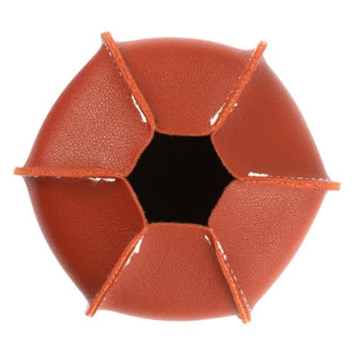 Flat Gas Tank Protective Sleeve Pu Brown 230g Cylinder