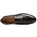 Imagen de Jamron Hombres Clásico Estilo Británico Borla Mocasines Cuero Sintético Ligero Mocasín Pantuflas Marrón SN01757 EU43