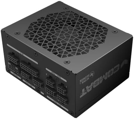 Super Flower Combat SFX FG 750W Power Supply, ATX 3.1 & PCIe 5.1, Black | Cybenetics Gold, Small Form Factor, Full Modular, PCIe 5.1 Ready Native 12V-2x6 Cable, 10-Year Warranty