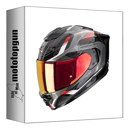 Casque Scorpion Exo-1500 Air avec système de gonflage intégré pour motard