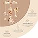 Crane Baby Safari Nursery Ceiling Hanging Decor Boho Jungle Animals Room Decor for Babies Crane Baby, Safari Nursery Decor for Boys and Girls, Ceiling Hanging, 11
