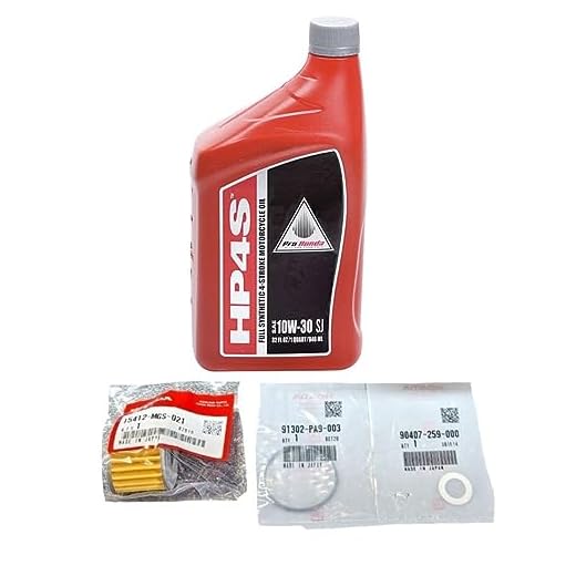 Complete Synthetic Oil Change Kit for Honda