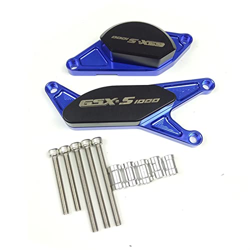 Crash Pad Moto Suzuki GSX-S1000 Protection Stator Bleu 2015 2016