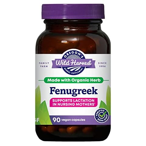 Oregon's Wild Harvest Fenugreek Organic Supplement Cover