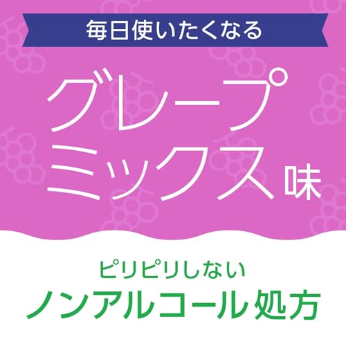モンダミン jr. グレープミックス味 600ｍL マウスウォッシュ 子供 ノンアルコール ジュニア 洗口液 口臭ケア 医薬部外品