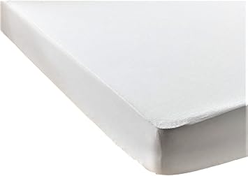 Vinyl Plastic Mattress Protector Fitted Sheet Style Waterproof Mattress Cover Breathable - Bed Wetting and Spill Protection for Mattress Fits a Mattress Up to 11.5 Deep (Twin 76 x 39 x 11.5 Deep)