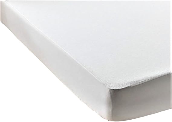 Vinyl Plastic Mattress Protector Fitted Sheet Style Waterproof Mattress Cover Breathable - Bed Wetting and Spill Protection for Mattress Fits a Mattress Up to 11.5 Deep (Twin 76 x 39 x 11.5 Deep)