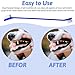 Apatal 100Pcs Dog Toothbrush Dual Headed Puppy Tooth Brushing Kit Long Handle Soft Grooming Pet Dental Brushes Convenient Double Sided for Pets Puppy Teeth Brush Cleaning Oral Care Supplies-Blue