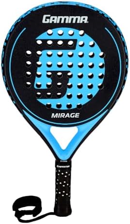 GAMMA Raquete Mirage Padel – formato redondo para perdão e manobr...