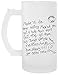 Maybe It's The Beer Talking! Transparente Cerveza Taza Transparent Beer Mug