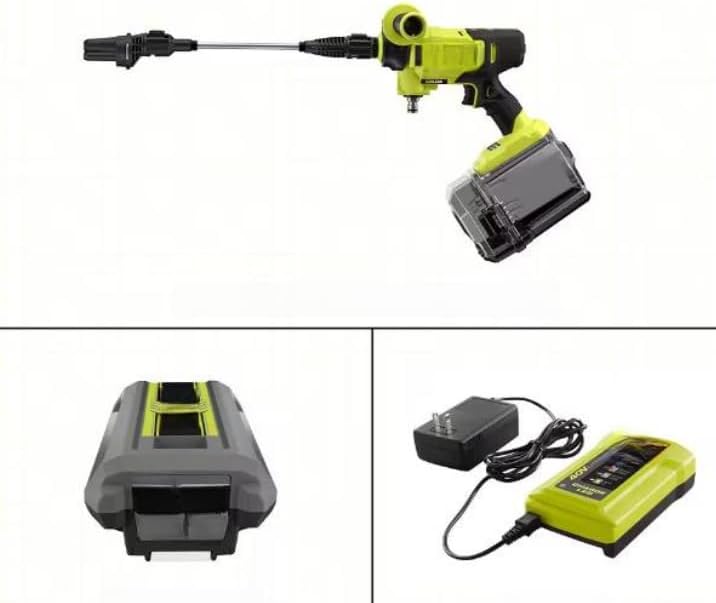 RY124052K Fits for RYOBI 40V HP Brushless EZClean 600 PSI 0.7 GPM Cordless Battery Cold Water Power Cleaner with 2.0 Ah Battery and Charger
