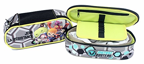 Astuccio Ovale Organizzato Mutant Busters