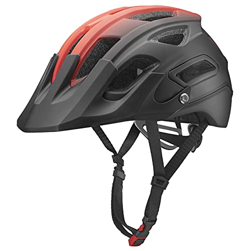 ROCKBROS HC-65RB-L/RBB Fahrradhelm, Rot/Schwarz, L (58-61CM)