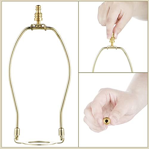 4 Pieces Lamp Finial For Lamp Shade Solid Brass Finial For Lamps 1 Inch Threaded Lamp Brass Knob For Table Lamps Or Floor Lamps #TOP3