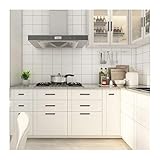 EQGNTS Cabinet Pulls, Cabinet Pulls Handles 2 Pcs Solid Aluminum Kitchen Cupboard Drawer Furniture Door Handle with Screws(Length 235mm) - Image 4