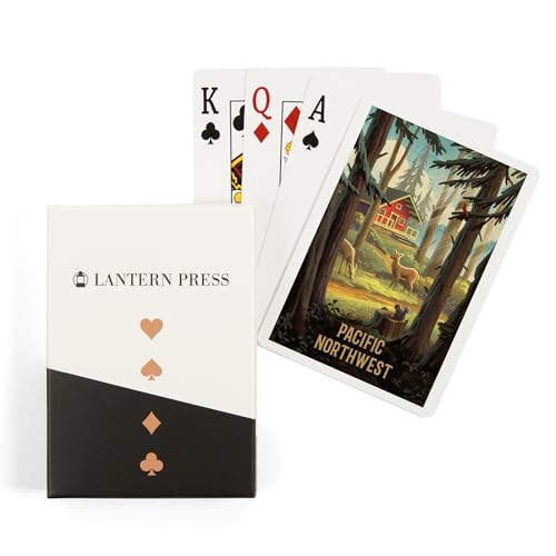 Baraja de Póker Pacific Northwest de 52 cartas