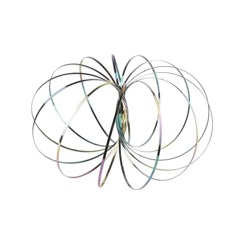 Color-Changing Magic Flow Ring - Fingertip Gyroscope 3D...