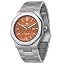 sliver strap brown face