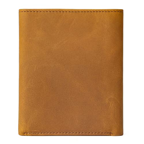 Engraved Leather Wallets for Grandson, Leather Tri-fold Wallet for Men, Gifts To My Grandson from Grandma Nana, Birthday Graduation Wedding Xmas Gifts (Enjoy the Ride from Nana)3