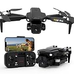 Toladrone TD12PRO Mini Dron con Cámara 1080P, Dron...: Cámara HD 1080P y ajuste motorizado de 90°: el dron con cámara ofrece una calidad de grabación de 1080P, lo que le permite sumergirse en imágenes aéreas en alta definición. El dron para adultos también está equipado con una cámara motorizada ajustabl...