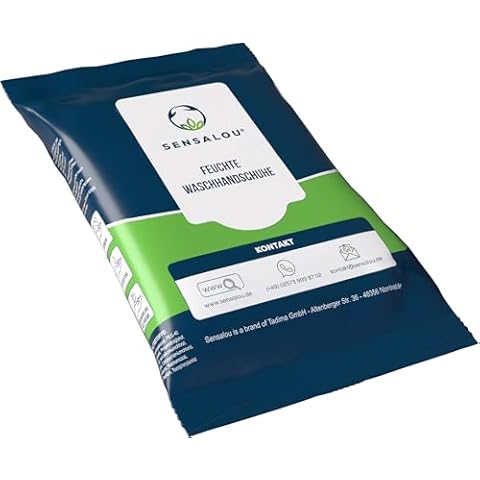 Gants de toilette humides Sensalou Cover