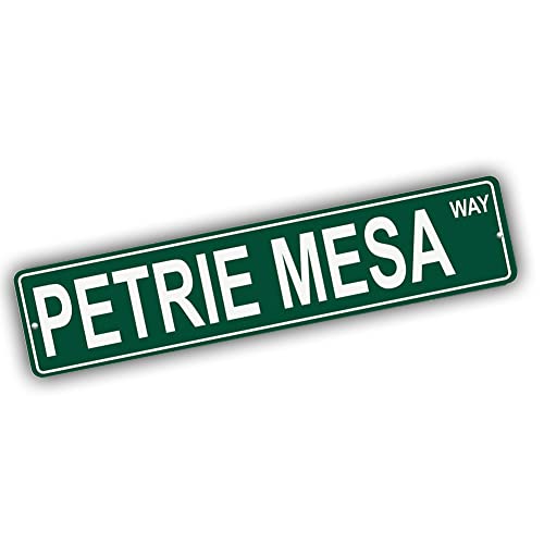 Brotherhood Aluminum Street Sign for Petrie Mesa - Colorado Man Cave Decor